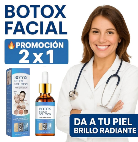 Suero Antiedad Botox Stock Solution –  🔥 ¡ PROMOCION 2X1 HOY! 🔥 Piel Reafirmada y Radiante